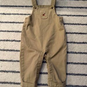 Tan Kids Overalls